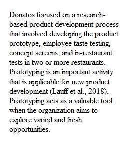 Donatos Case Study